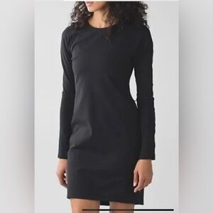 Lululemon &Go Everywhere Dress Size 8 Black